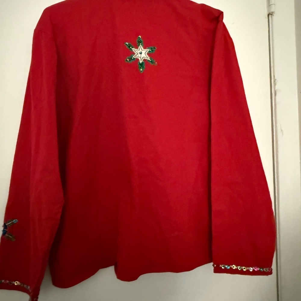Embellished Red Blazer - Picture 9 of 9
